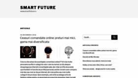 What Smartfuture.ro website looked like in 2019 (5 years ago)