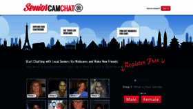 What Seniorcamchat.com website looked like in 2019 (5 years ago)