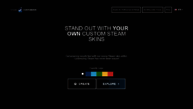 What Steamcustomizer.com website looked like in 2019 (5 years ago)