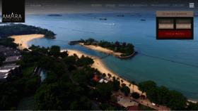 What Sentosa.amarahotels.com website looked like in 2019 (5 years ago)