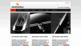What Stratumfive.com website looked like in 2019 (6 years ago)
