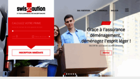 What Swisscaution.ch website looked like in 2019 (5 years ago)