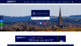 What Spirefm.co.uk website looked like in 2019 (5 years ago)