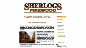 What Sherlogs.ie website looked like in 2019 (5 years ago)
