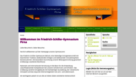 What Schillergymnasium-pirna.de website looked like in 2019 (5 years ago)