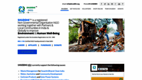 What Shuddhi.org website looked like in 2019 (6 years ago)