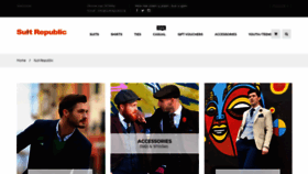 What Suitrepublic.ie website looked like in 2019 (6 years ago)