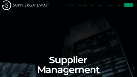 What Suppliergateway.com website looked like in 2019 (5 years ago)