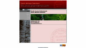 What Studiocelentano.com website looked like in 2019 (5 years ago)