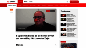 What Seznamzpravy.cz website looked like in 2019 (5 years ago)