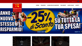 What Spaccioalimentare.it website looked like in 2019 (5 years ago)