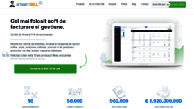 What Smartbill.ro website looked like in 2019 (6 years ago)