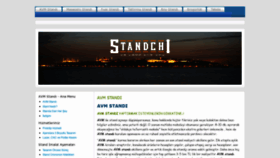 What Standchi.com website looked like in 2019 (5 years ago)