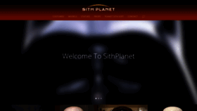 What Sithplanet.com website looked like in 2019 (5 years ago)