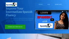 What Spanishlandschool.com website looked like in 2019 (5 years ago)