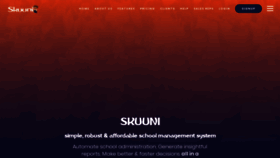 What Skuuni.com website looked like in 2019 (5 years ago)