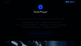 What Sodaplayer.com website looked like in 2019 (5 years ago)