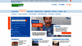 What Spreewaldbank.de website looked like in 2019 (5 years ago)
