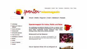 What Spanien-reisemagazin.de website looked like in 2019 (5 years ago)