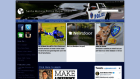 What Santamonicapd.org website looked like in 2019 (6 years ago)