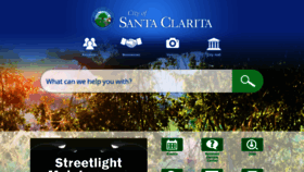 What Santa-clarita.com website looked like in 2019 (5 years ago)