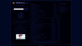 What Serialsws.org website looked like in 2019 (5 years ago)