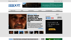 What Shootonline.com website looked like in 2019 (6 years ago)