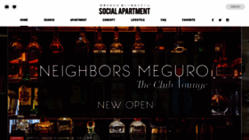What Social-apartment.com website looked like in 2019 (5 years ago)