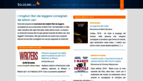 What Sololibri.net website looked like in 2019 (5 years ago)