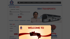 What Srmtransports.in website looked like in 2019 (5 years ago)