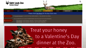 What Stlzoo.org website looked like in 2019 (6 years ago)