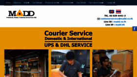 What Shipping-thailand.com website looked like in 2019 (5 years ago)