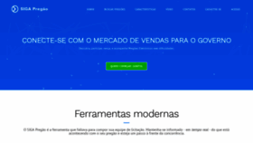 What Sigapregao.com.br website looked like in 2019 (5 years ago)