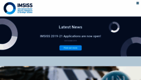 What Securityintelligence-erasmusmundus.eu website looked like in 2019 (5 years ago)