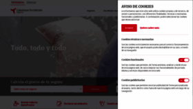 What Seguroscatalanaoccidente.com website looked like in 2019 (5 years ago)