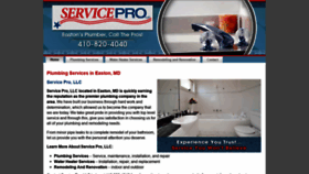 What Serviceprollc.com website looked like in 2019 (5 years ago)