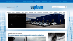 What Sbplus.hr website looked like in 2019 (5 years ago)