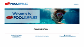 What Savemoreonpoolsupplies.com website looked like in 2019 (5 years ago)
