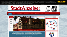 What Stadtanzeiger-coesfeld.de website looked like in 2019 (5 years ago)