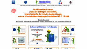 What Schema-electrique.net website looked like in 2019 (5 years ago)