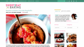 What Sweet2eatbaking.com website looked like in 2019 (5 years ago)