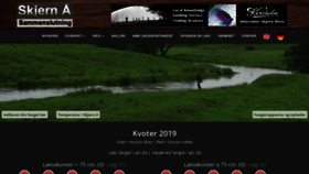 What Skjernaasam.dk website looked like in 2019 (5 years ago)