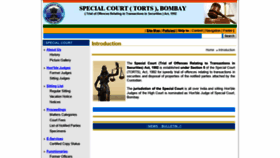 What Specialcourt-torts.gov.in website looked like in 2019 (5 years ago)