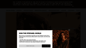 What Stefanel.com website looked like in 2019 (5 years ago)