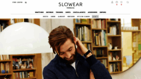 What Slowear.com website looked like in 2019 (5 years ago)