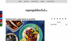 What Supergoldenbakes.com website looked like in 2019 (5 years ago)