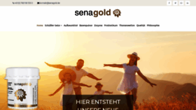 What Senagold-naturheilmittel.de website looked like in 2019 (5 years ago)