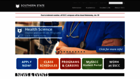 What Sscc.edu website looked like in 2019 (5 years ago)