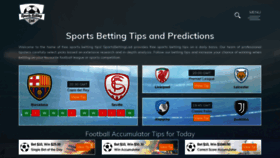 What Sportsbettinglad.com website looked like in 2019 (5 years ago)