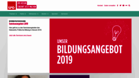 What Spd-hessen.de website looked like in 2019 (5 years ago)